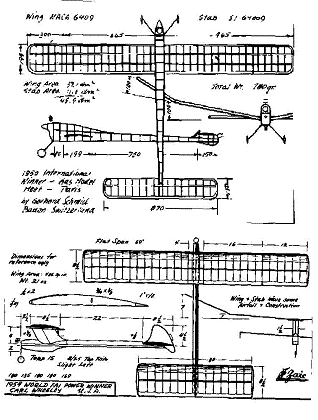 　図5：初期のエンジン機（FAIパワー、現F1C級）の設計