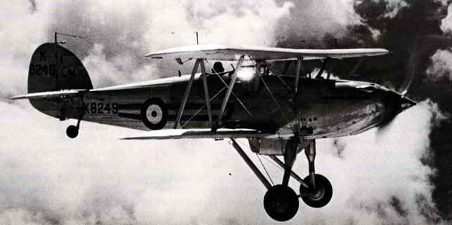 ホーカー・フュアリ戦闘機(1931年初飛行)／英空軍