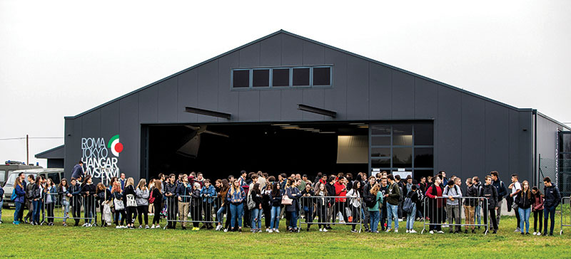 図４　ローマ東京ハンガーミュージアム Roma Tokyo Hangar Museum（RTHM）