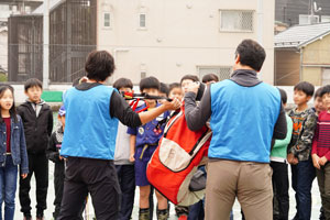 注意事項を聞きます 