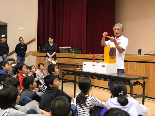 熱気球の原理についての説明