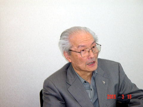 塩野入健二氏　　(古河航空機乗員養成所本科6期)