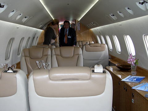 Embraer Legacy 600のCabin