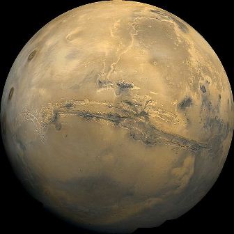 図１　火星（©NASA）
