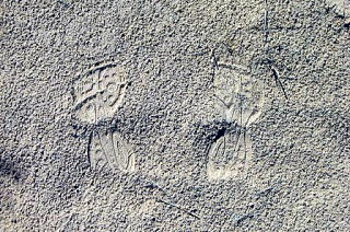 バイコヌールの砂漠に残した記念すべき足跡